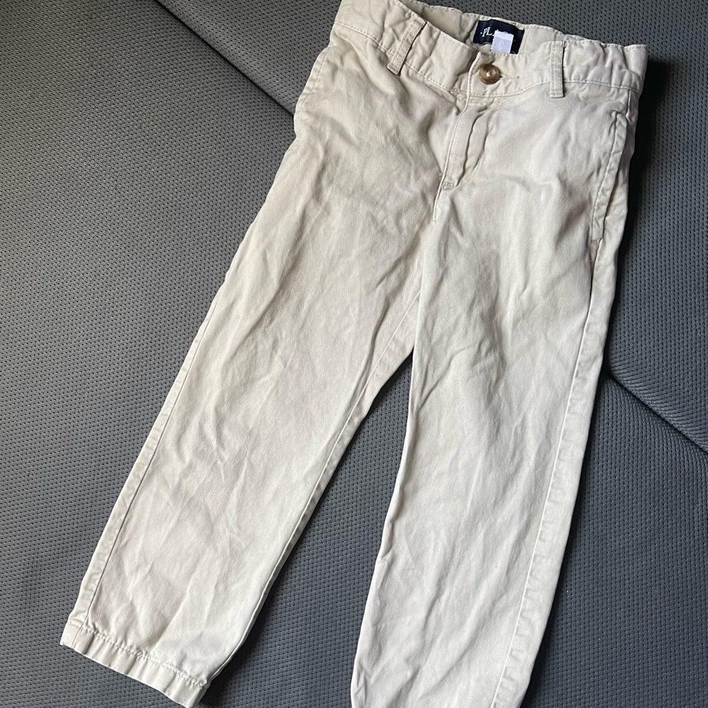 The Children’s Place, boys straight uniform pants, khaki, Size 5